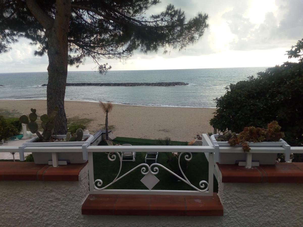 Villa A Diamante Sulla Spiaggia Belvedere Marittimo Eksteriør billede